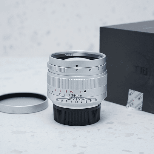 7artisans 50mm f/1.1 para Leica M (Plata) - USADO 2