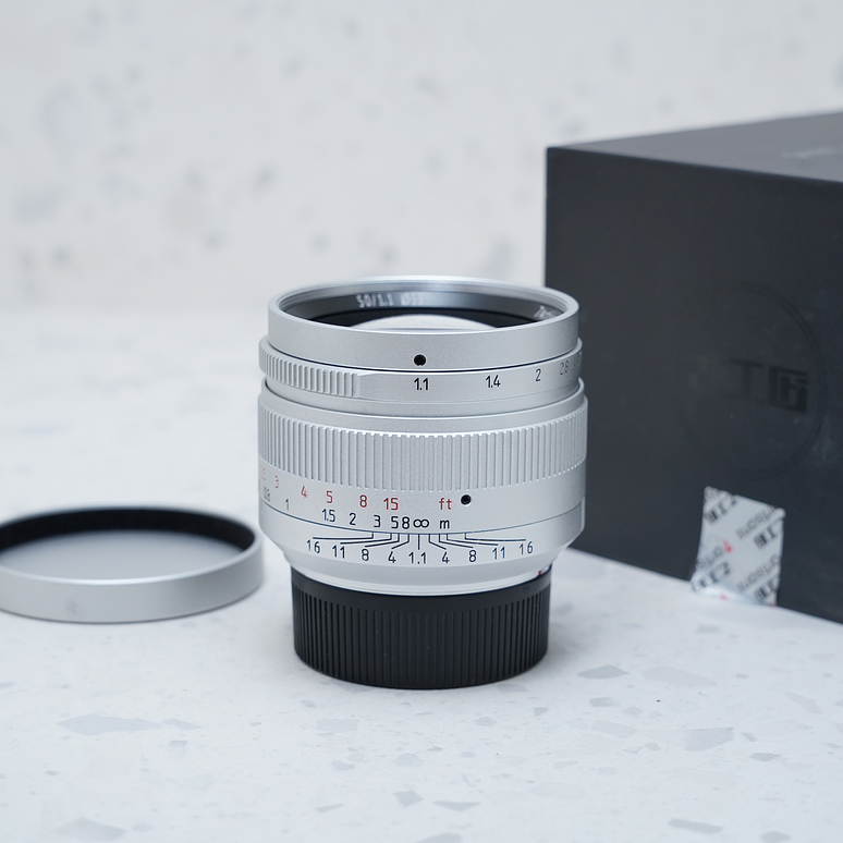 7artisans 50mm f/1.1 para Leica M (Plata) - USADO 2