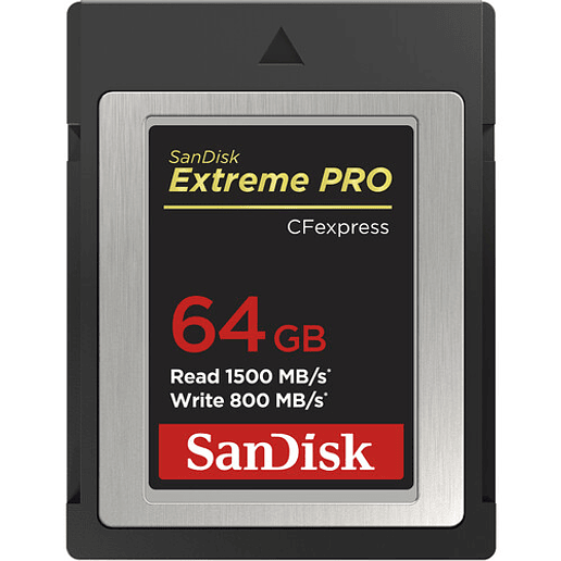 SanDisk 64GB Extreme PRO CFexpress Tipo B - USADO 1