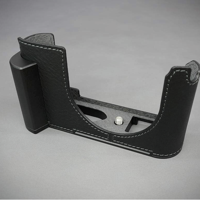 Half Case Metal Grip Dovetail Plate para Leica Q2 - USADO 1