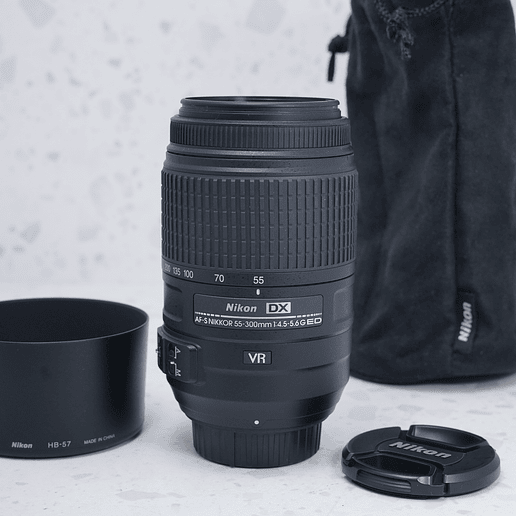 Nikon AF-S DX NIKKOR 55-300mm f/4.5-5.6G ED VR - USADO 2