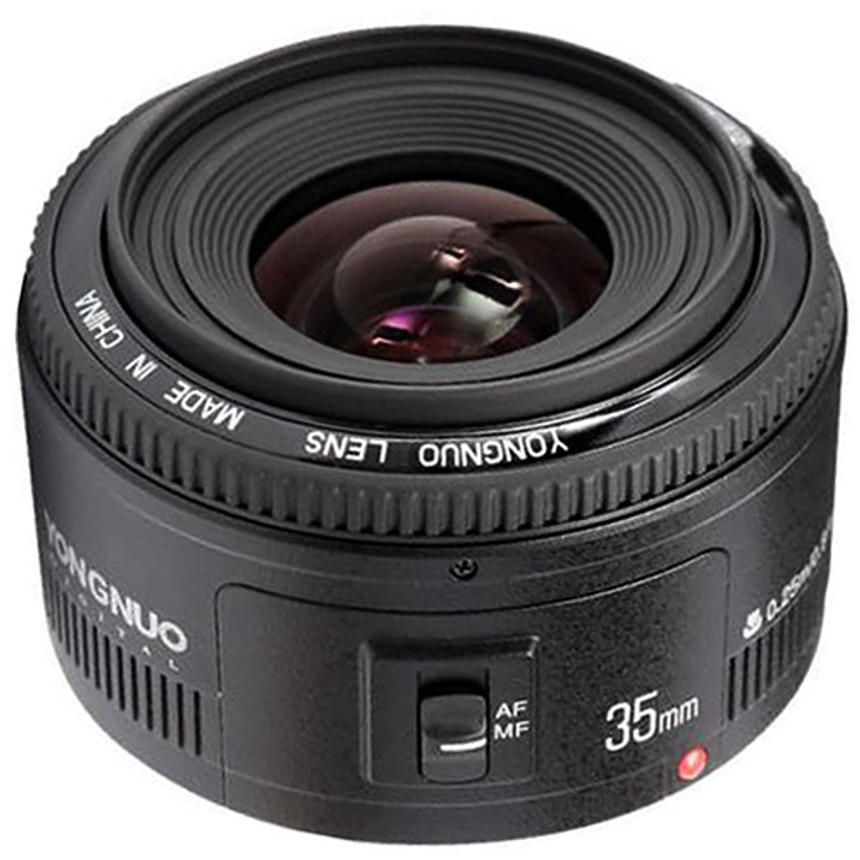 Lente Yongnuo YN 35mm f/2 para Canon EF - USADO 1