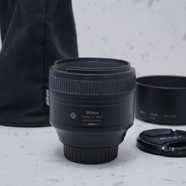 Nikon AF-S NIKKOR 85mm f/1.8G - USADO 3