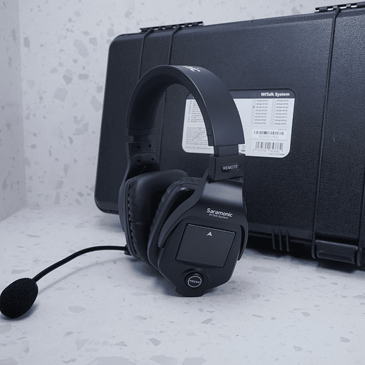 Saramonic WiTalk-WT4D para 4 personas con auriculares de doble oído (1,9 GHz) - USADO 3