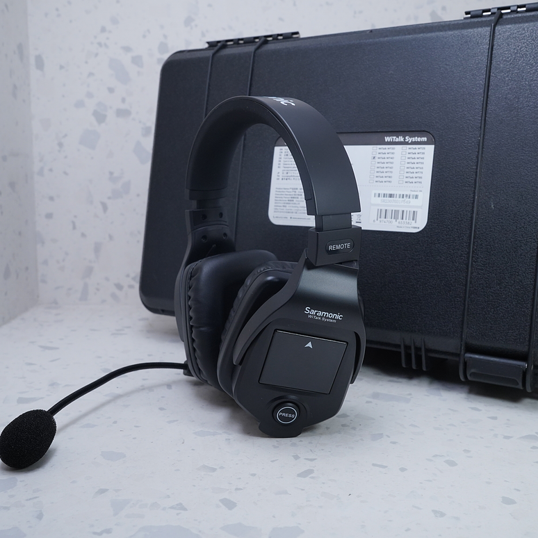 Saramonic WiTalk-WT4D para 4 personas con auriculares de doble oído (1,9 GHz) - USADO 3