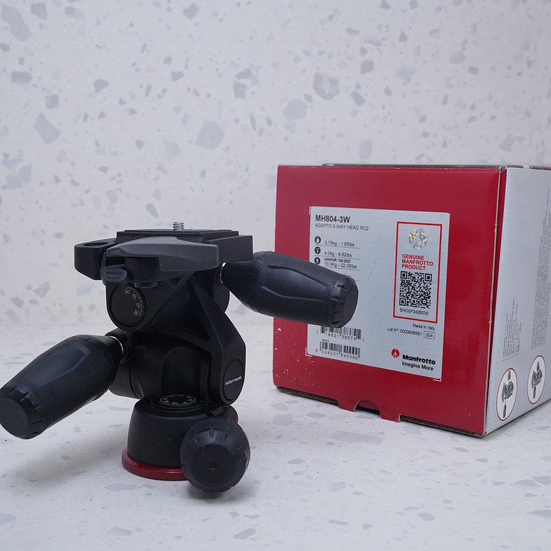 Manfrotto 804 Mark II Cabezal de Trípode - USADO 3