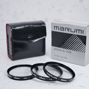 Filtros Close up Marumi 49mm - USADO