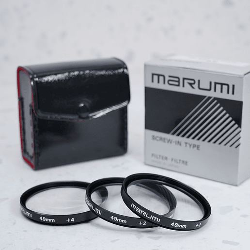 Filtros Close up Marumi 49mm - USADO 1