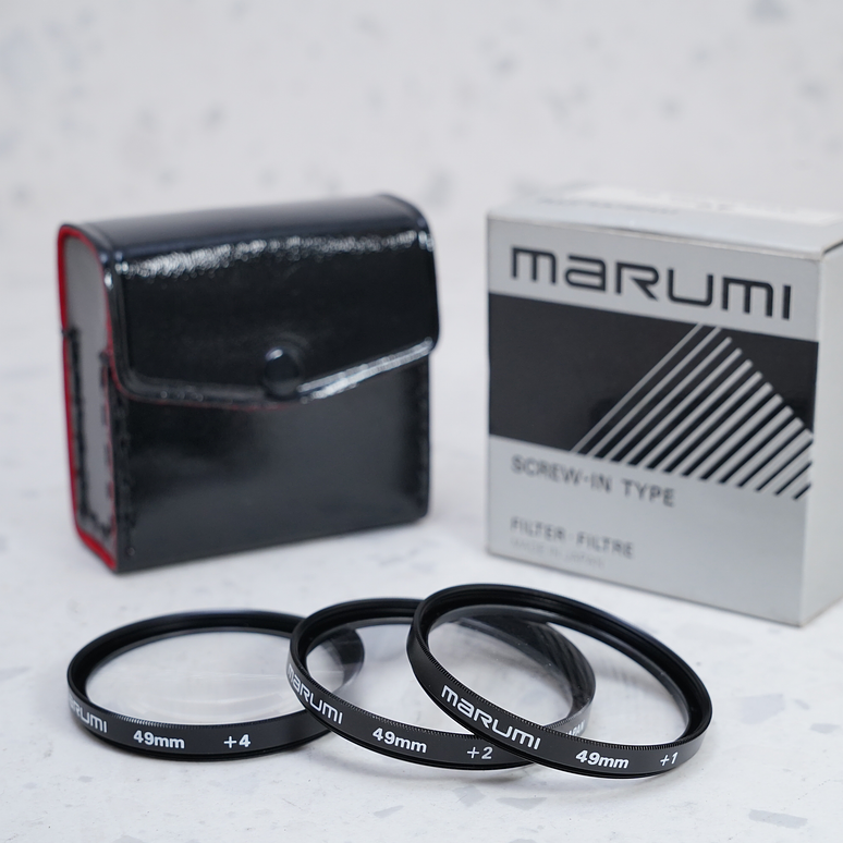 Filtros Close up Marumi 49mm - USADO 1