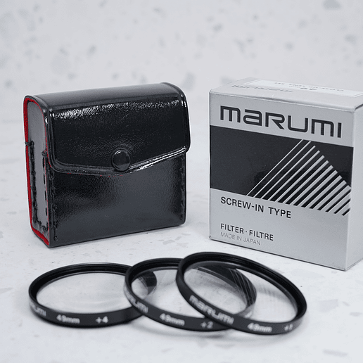 Filtros Close up Marumi 49mm - USADO 2