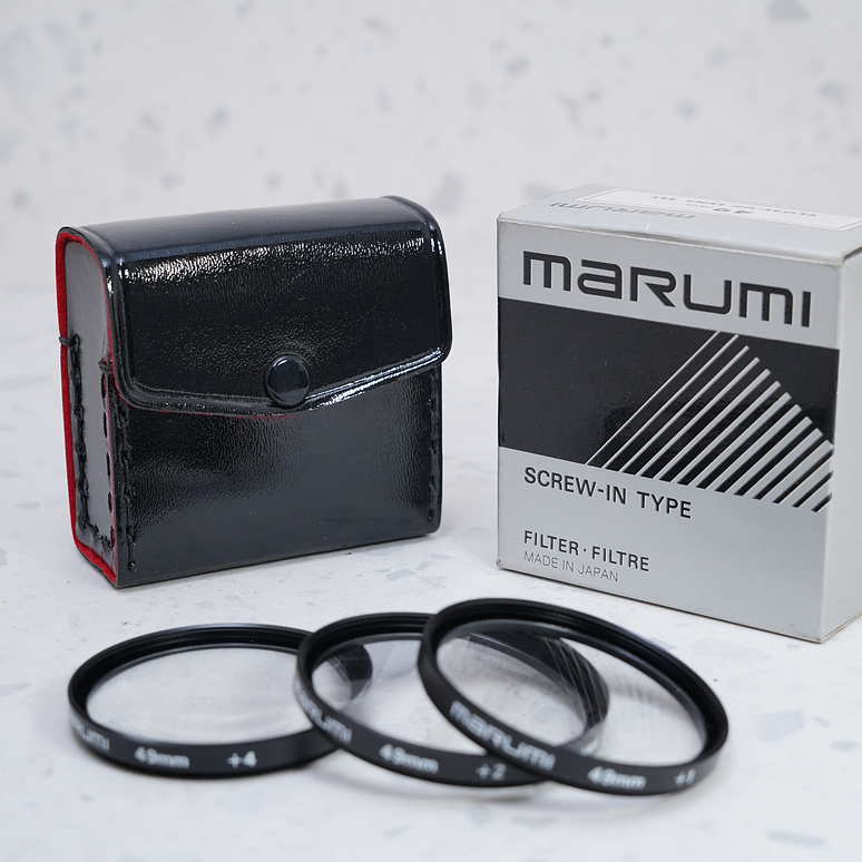 Filtros Close up Marumi 49mm - USADO 2