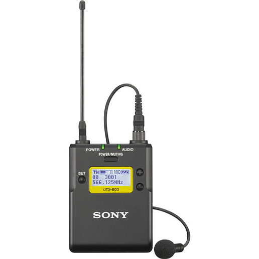 Transmisor Sony UTX-B03 Bodypack 1