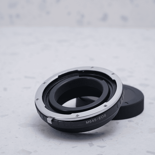 Adaptador M645 a Canon EF - USADO 4