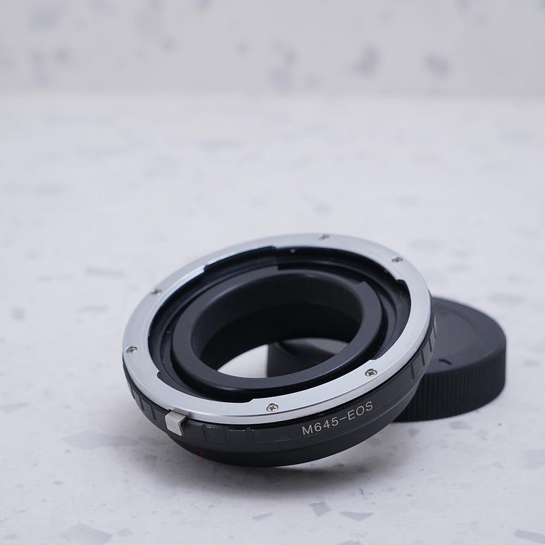 Adaptador M645 a Canon EF - USADO 4