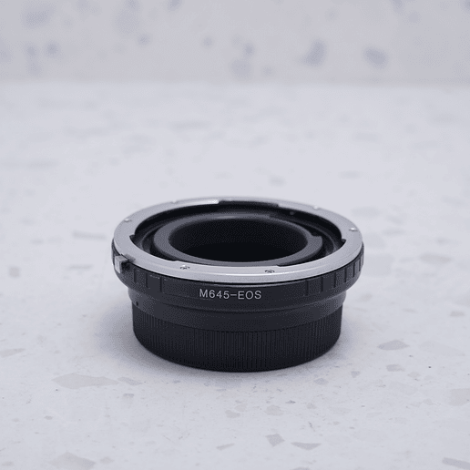 Adaptador M645 a Canon EF - USADO 1