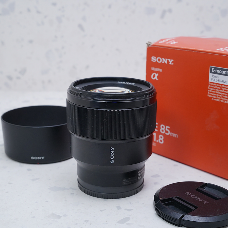 Lente Sony FE 85mm f1.8 - USADO 2