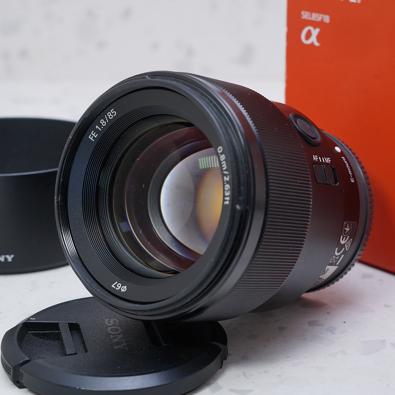 Lente Sony FE 85mm f1.8 - USADO 4