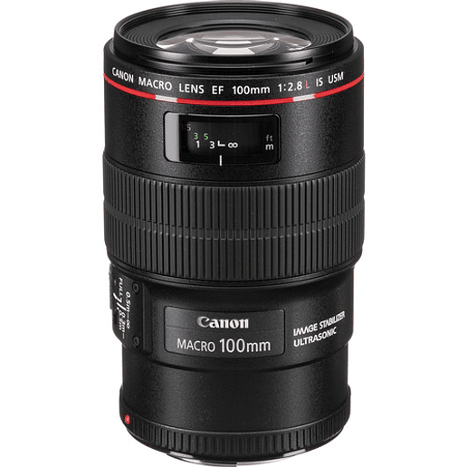 Canon EF 100mm f/2.8L Macro IS USM - USADO 1