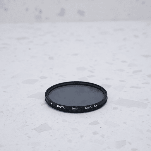 Filtro Hoya Slim Circular Polarizer (CIR-PL) de 58mm - USADO 1