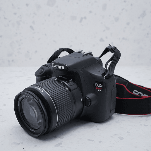 Kit Canon Rebel T5 con lentes de 18-55mm y 75-300mm - USADO 5