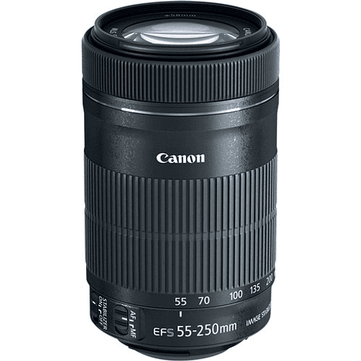 Canon EF-S 55-250mm f/4-5.6 IS STM - USADO 1