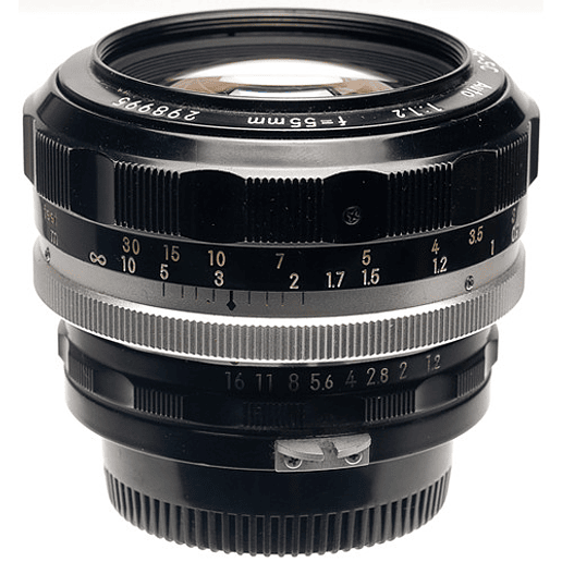Nikon Nikkor 55mm f/1.2 (No-AI, Enfoque Manual) 1