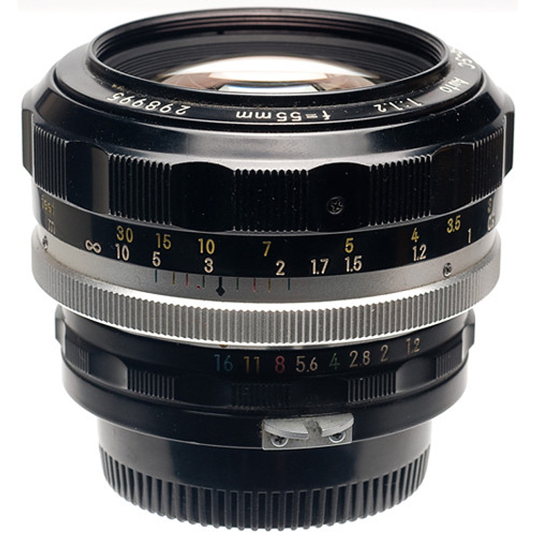 Nikon Nikkor 55mm f/1.2 (No-AI, Enfoque Manual) 1