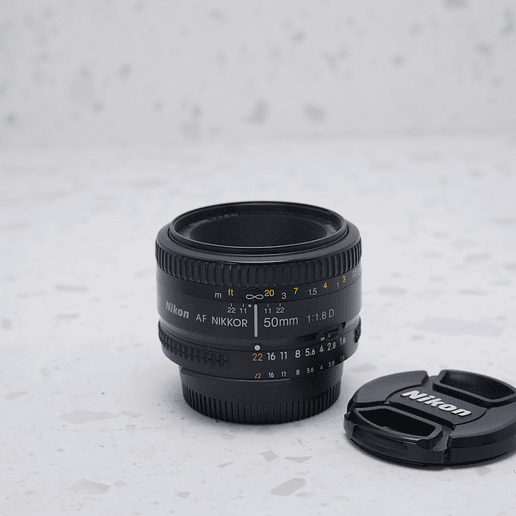 Nikon AF NIKKOR 50mm f/1.8D - USADO 2