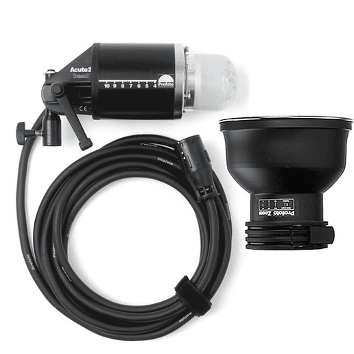 Generador Profoto Acute2R 2400 + 2 flash Profoto Acute 2-D4 2