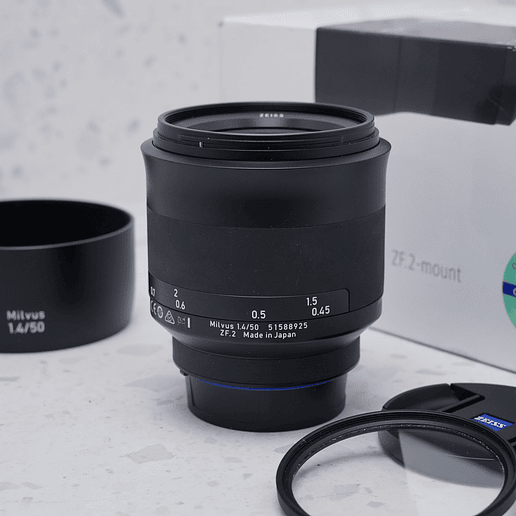 ZEISS Milvus 50mm f/1.4 ZF.2 para Nikon F - USADO 2