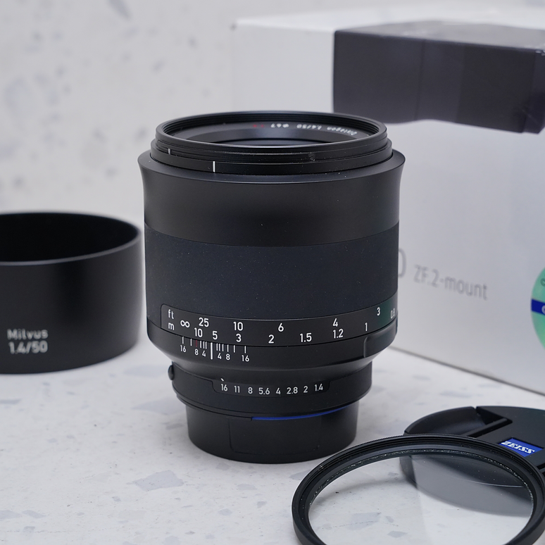 ZEISS Milvus 50mm f/1.4 ZF.2 para Nikon F - USADO 4