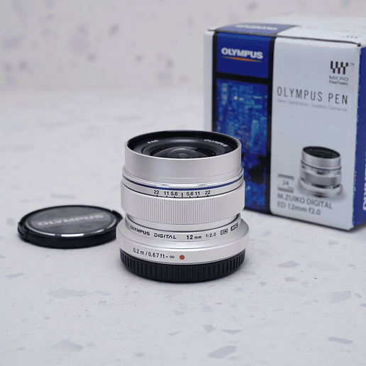 Olympus M.Zuiko Digital ED 12mm f/2 - USADO  2
