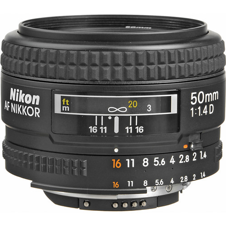Nikon AF NIKKOR 50mm f/1.4D - USADO 1
