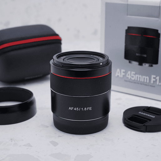 Samyang AF 45mm f/1.8 FE para Sony E - USADO 2