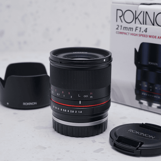 Rokinon 21mm f/1.4 para Sony E - USADO 2