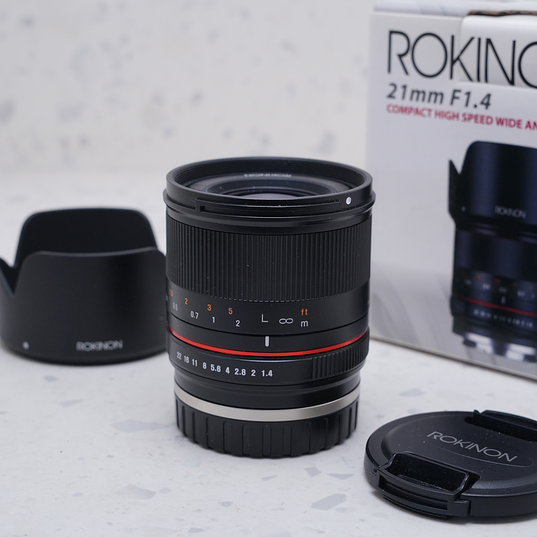 Rokinon 21mm f/1.4 para Sony E - USADO 2