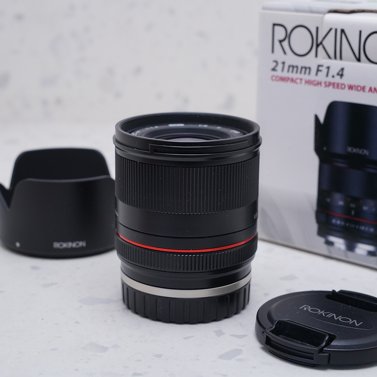 Rokinon 21mm f/1.4 para Sony E - USADO 4