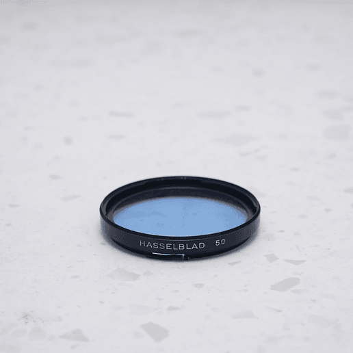 Hasselblad 50 2x CB6 -1 - Filtro Azul Claro - USADO 1