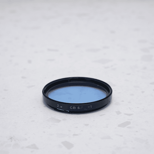 Hasselblad 50 2x CB6 -1 - Filtro Azul Claro - USADO 2
