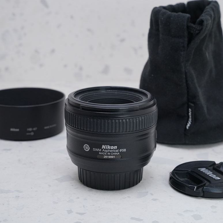 Nikon AF-S 50mm f/1.8G - USADO 3