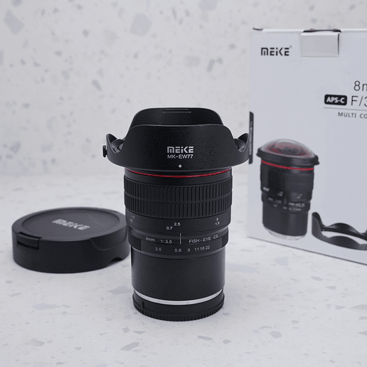 Meike MK-8mm f/3.5 Ojo de pez para Sony E - USADO 2