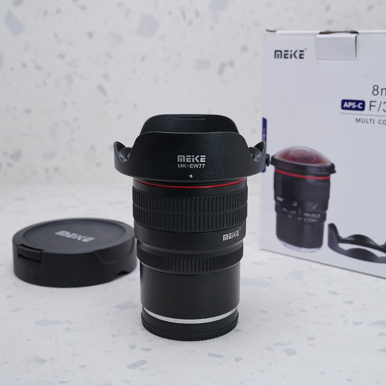 Meike MK-8mm f/3.5 Ojo de pez para Sony E - USADO 3