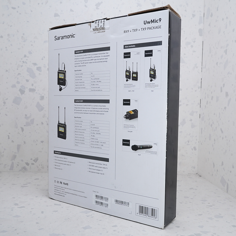 Omni Lavalier Saramonic UwMic9 - USADO 3