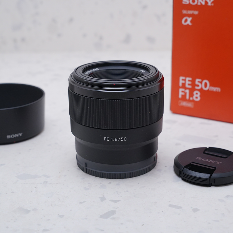 Lente Sony FE 50mm f1.8 - USADO 2