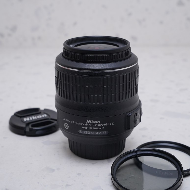 Nikon AF-S DX NIKKOR 18-55mm f/3.5-5.6G VR - USADO 2