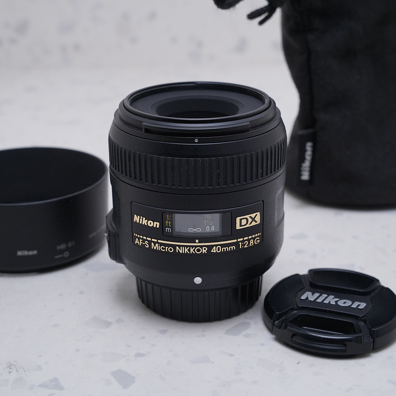 Nikon AF-S DX Micro NIKKOR 40mm f2.8 G - USADO 2