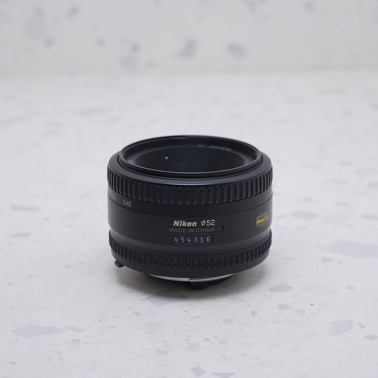 Nikon AF NIKKOR 50mm f/1.8D - USADO 3