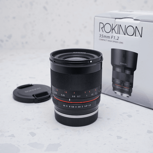 Rokinon 35mm f/1.2 ED AS UMC CS para Sony E - USADO 2