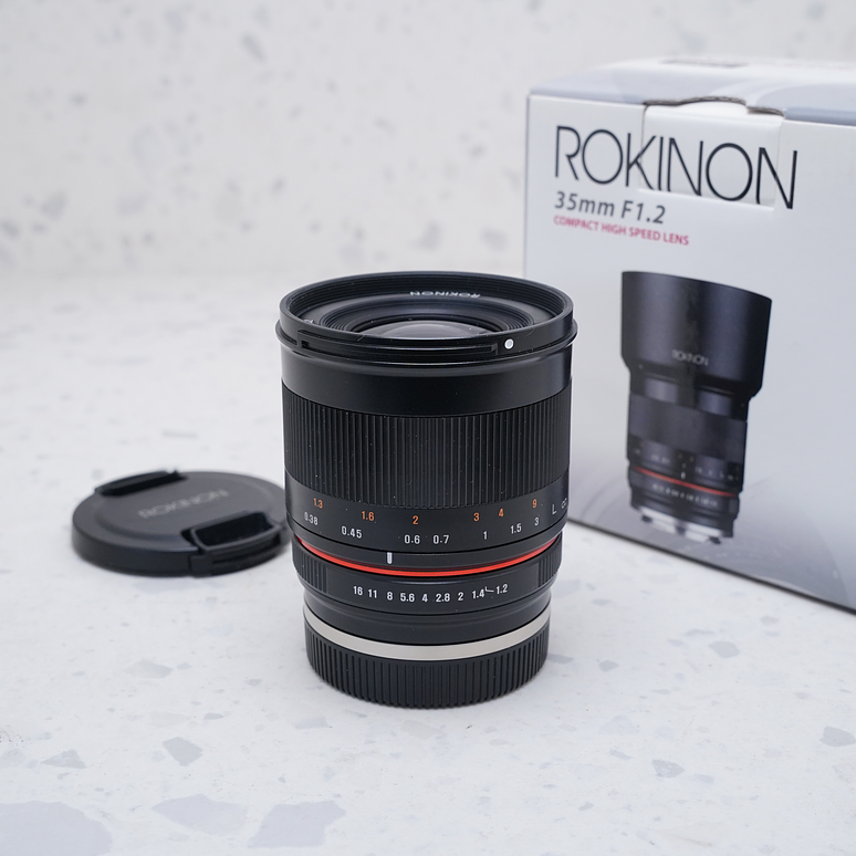 Rokinon 35mm f/1.2 ED AS UMC CS para Sony E - USADO 2