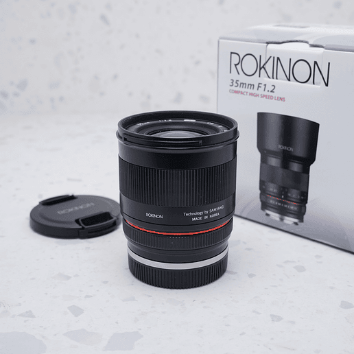Rokinon 35mm f/1.2 ED AS UMC CS para Sony E - USADO 4